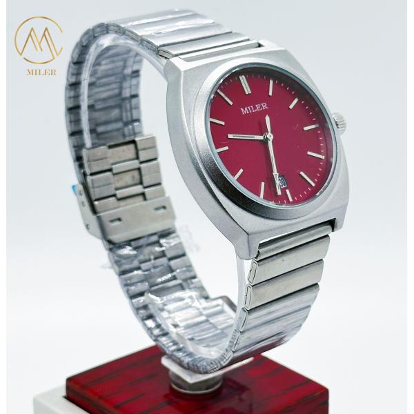 Buy Fashion Dopamine Calendar Luxury Stainless Steel Wrist Watch For Men And Women at wholesale prices