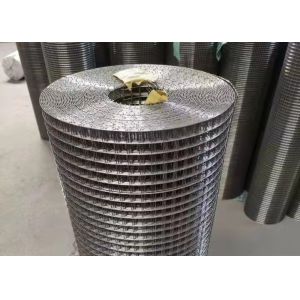 China Small Hole Silver 304 316 Stainless Steel Welded Wire Fabric For Animal Cage on sale
