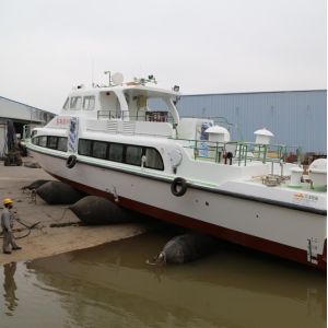 Black Natural Rubber Heavy Duty Inflatable Marine Airbags