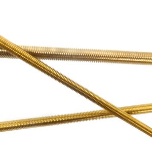 Structural ASTM A193 M6 M8 M12 Din975 Copper Threaded Rod