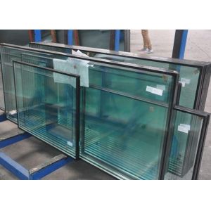 Residential IGU Insulated Glass Panels Green Tinted soundproof