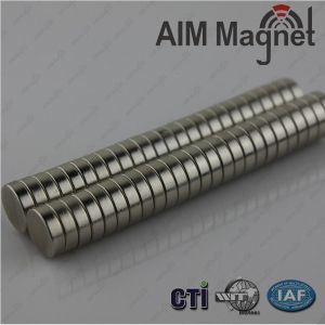 Circular samll size Permanent Ndfeb Magnets Disc