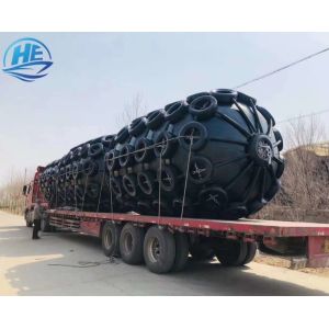 50kPa and 80kPa Boat Rubber Fender Protecting Vessel