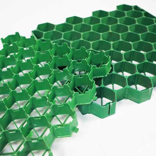 Buy Recycled Honeycomb Enhanced HDPE Plastic Grass Grid Car Parking Lot at wholesale prices