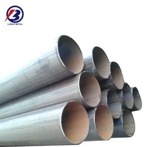 China 20mm Thick Wall Pipeline Carton Steel Straight Seam Welded Pipe with Non-oiled Surface and Tolerance of ±1% on sale