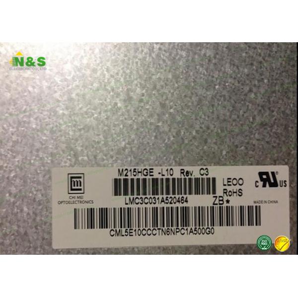 21.5 Inch M215HGE-L10 Innolux LCD Panel Landscape type with 476.64×268.11 mm