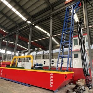 900m3/h Flow Rate Jet Suction Dredger For Small Rivers And Lakes