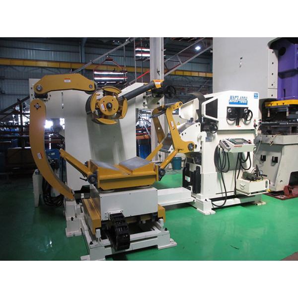 Leveling Sheet Metal Decoiler Machine Stamping Processing CNC Coil Handling