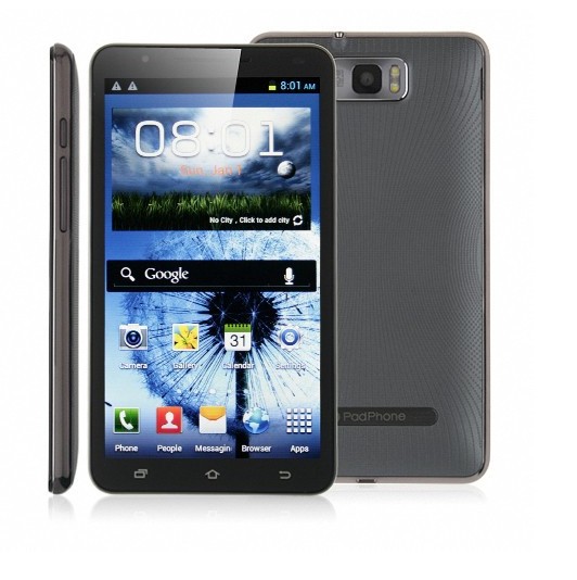 6" smart phone MTK6589 Quad core CPU 960*540mpx, 512MB 4GB ROM---N9776