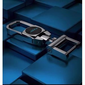 China Eco SS304 Automotive Car Keychain Holder Belt Anodized Polished on sale