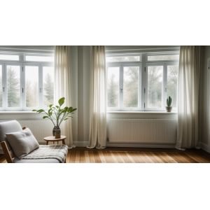 Screen Fiberglass Aluminium Casement Windows Dustproof Swing Opening