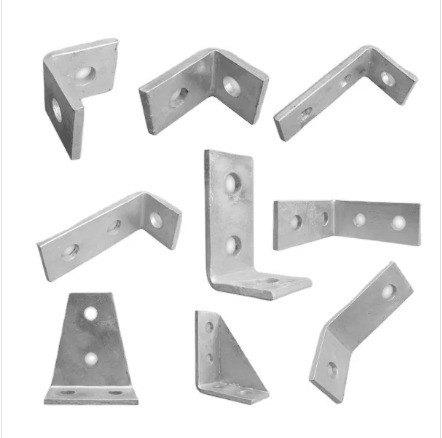 Buy Carbon Steel Corner Connector Angle for Zinc Coating L Shaped Furniture Bracket at wholesale prices