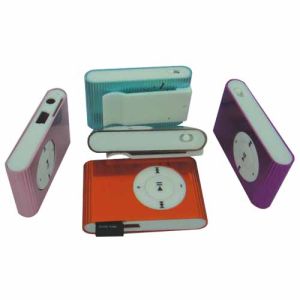 Quality USB Rechargeable Mini Clip Mp3 Player with Built - in Loudspeaker BT-P032 for sale