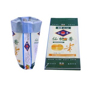China Transparent Material WPP Bags White Polypropylene Rice Bags Breathable on sale