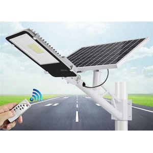 150W High Power 80Ra Solar LED Street Light With Polysilicon Solar Panel
