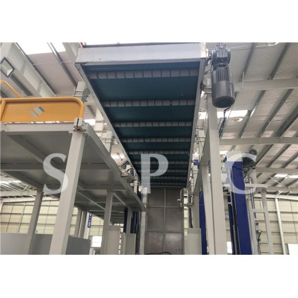 PLC Control Glass Bottle Depalletiser Machine Touch Screen Schneider