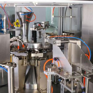 Multi Head Dry Fish Pouch Auto Weighing Packing Machine