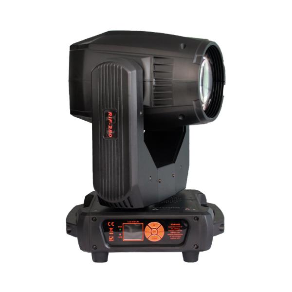 High Power 280W Sharp Beam Moving Headlight for Long Lifespan 8 Prism Lira Beam Light