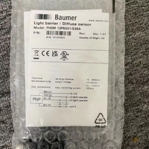 FHDM 12P5001 Diffuse Sensor With Background Suppression