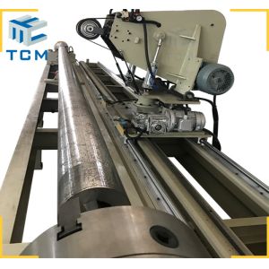 Piston Buffing Round Pipe Polishing Machine 22kw Tube Sander Polisher