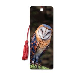Bird Design 3D Animal Bookmarks With Two Side CMYK Printing / Personalised