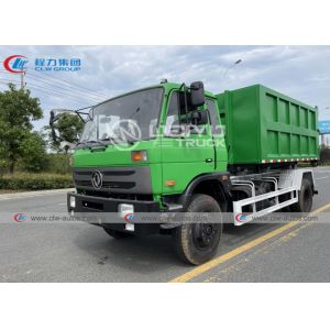 Donfeng 12cbm 12m3 Garbage Transfer Truck Waste Hydraulic Hooklift Equipment