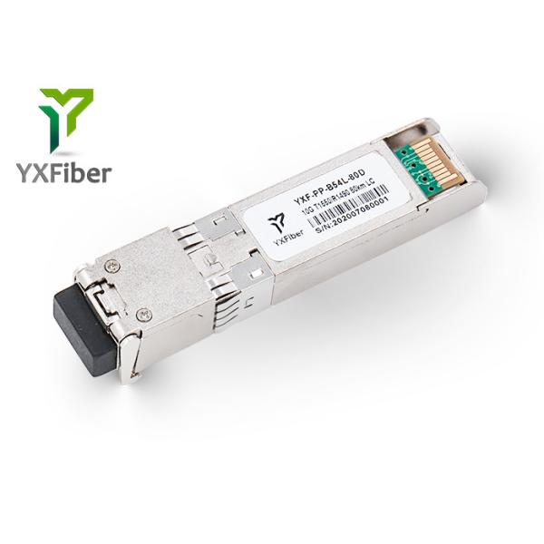 Buy Fiber Optic SFI Interface 1550nm 80km 10G SFP+ Module at wholesale prices