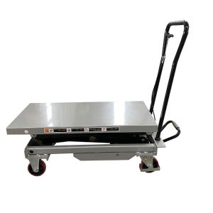 500kg Mobile Manual Hydraulic Lift Table 1010mmx520mm