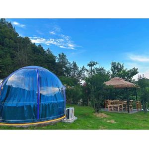 Polycarbonate Dome Tent Modular Prefab PC Crystal Bubble Dome House