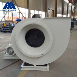 Single Suction High Air Flow Backward Industrial Exhaust Blower