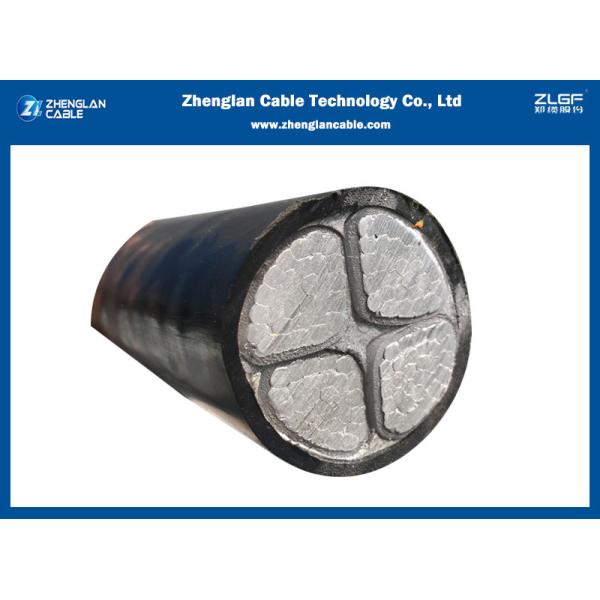1.1kv NA2XY Aluminum LV Power Cable 4x16mm2 IEC60502-1