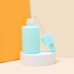 Serum Matte Glass Dropper Bottle 30ml Frosted Cosmetic Essential Oil Bottle 1oz