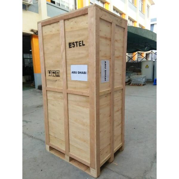 IP65 Insulated Outdoor Telecom Enclosure With DC48V Cooling System / Base Station Cabinet