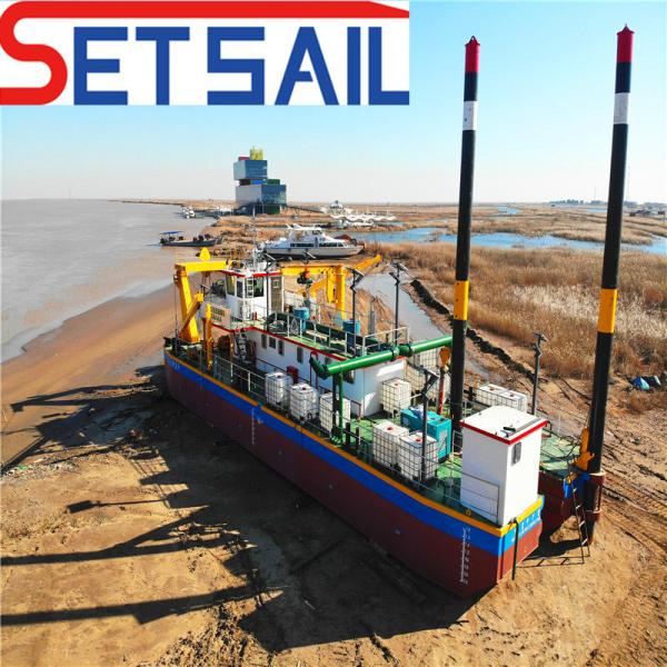 54m Head Cutter Suction Dredger Powered by Diesel Engine and Shijiazhuang Sand Pump