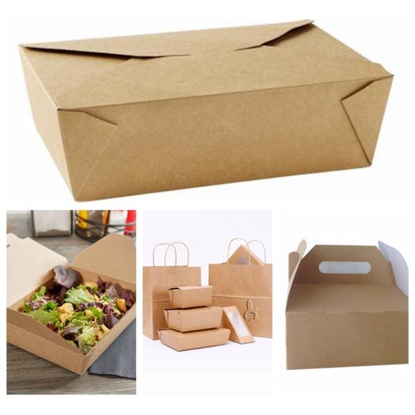 325g 365g CKB Kraft Board For Take Out Cartons Food Packaging Material