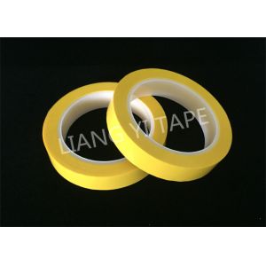 SGS 66m Length Yellow Polyester Film backing Adhesive Insulation Tapes