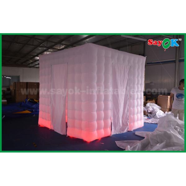 2.5m X 2.5m X 2.5m Two Doors Inflatable Photo booth Props Portable Photo Booth Tent