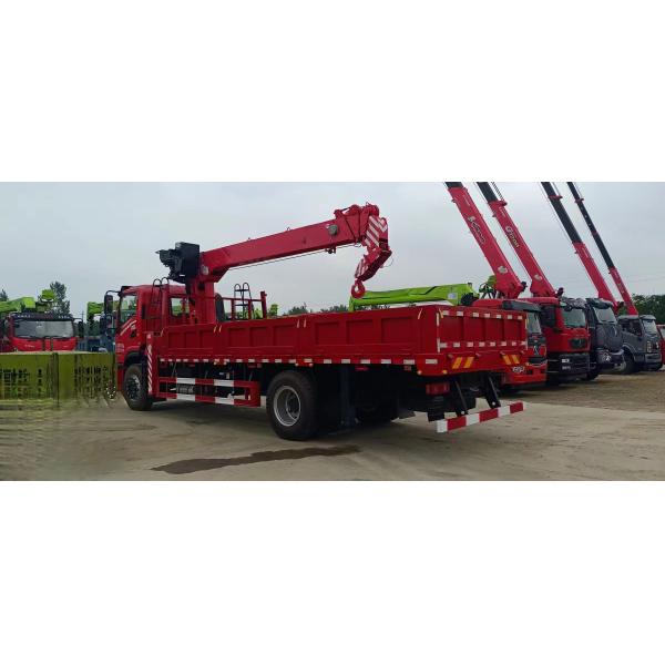 Durable 2-ton, 3-ton, 3.2-ton Flexible 4-ton, 5-ton Hydraulic Lifting Mobile Telescopic Arm Truck Mounted Crane