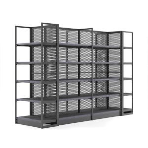 Galvanized Wire Display Shelving 180kg Capacity Adjustable Shelves
