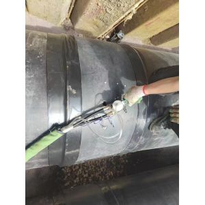 Pre Insulation Pipe Joints PE Ageing Resistant Heat Shrinkable Tape