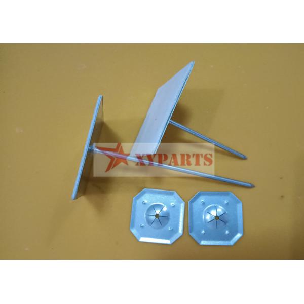 Hvac System Aluminum Metal Insulation Stick Pins For Fixing Rockwool Board