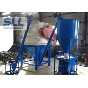 Steel Tile Bonding Dry Mortar Mixer Machine With Packing Machine 1 - 5t/H