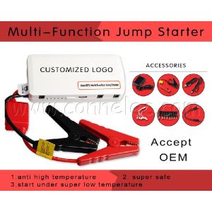 Mini portable 12v multi function car jump starter power bank, car jump starter,