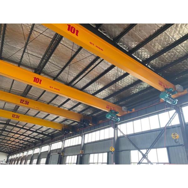 10Ton Electris Single Girder Overhead Crane Applies To Construction Site Lifter