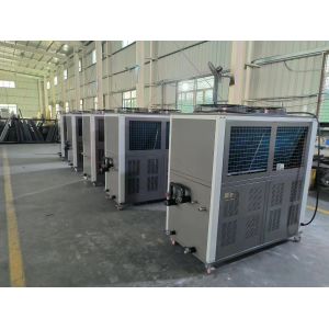 R22 10ton Air-cooled Type Chiller For Blow Molding Machine