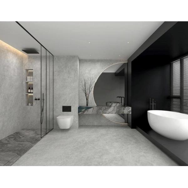 1200x1200mm Gray Soft Glazed Porcelain Tile for Bathroom