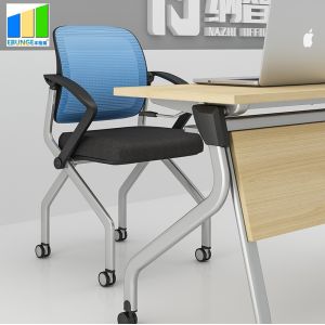 Ebunge School Furniture Wooden Stackable Office Conference Folding Tables