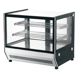 Commercial Countertop Refrigerated Bakery Display Case 160L With LED Light