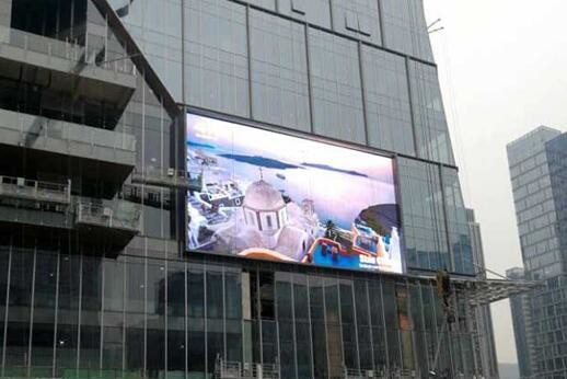 P10 DIP Double Sided LED Sign Display Panel With Special PCB Design