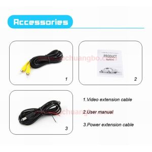 Ouchuangbo High Quality Wireless HD CCD Car Parking Reversing Backup Rearview